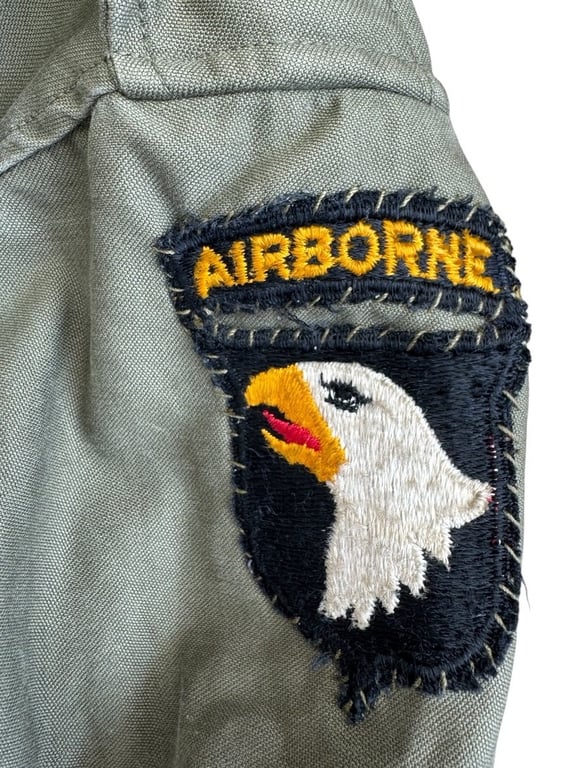 U.S. WWII Army M-1943 Field Jacket – 101st Airborne Attributed