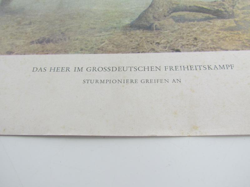 German.Printed Photo,”Das Heer Im Grossdeutschen Freiheitskampf