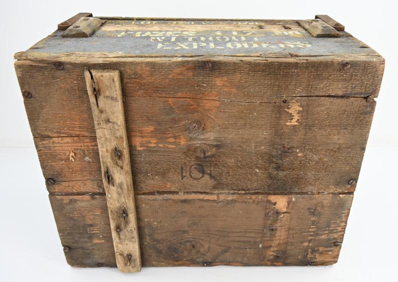 British WW2 25pds Fuze Ammo Box