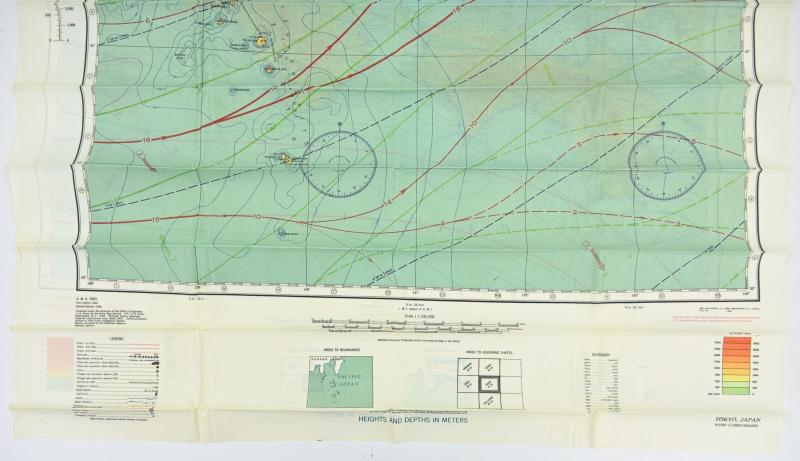 USAAF WW2 Escape Map 'Tokyo/Osaka'