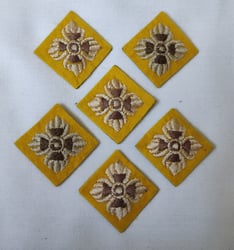 Reproduction British officer rank pips