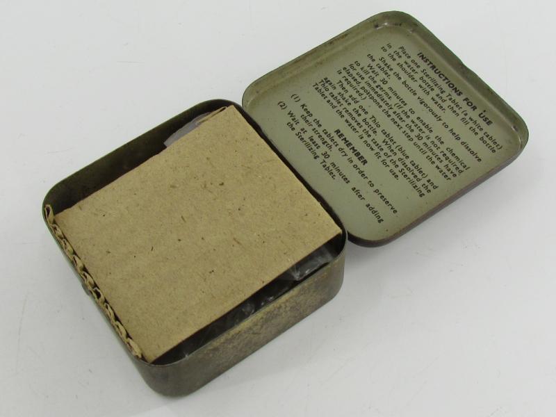 British WWII Water sterilizing outfit