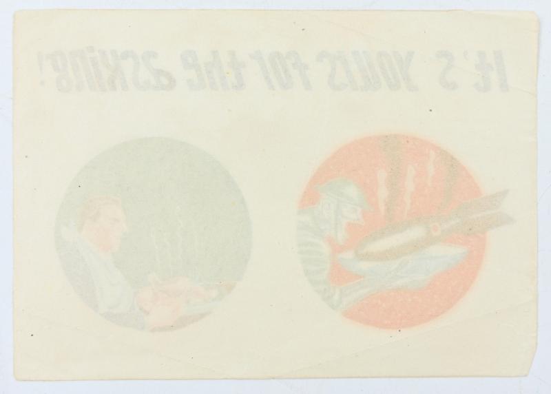 Japanese WW2 Propaganda Leaflet "It's Yours for the Asking!''