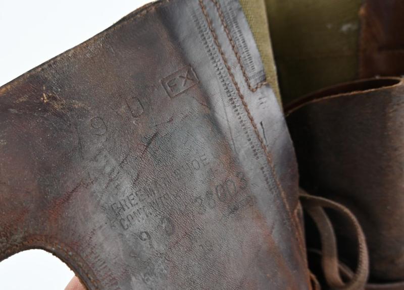 US WW2 Double Buckle Combat Boots