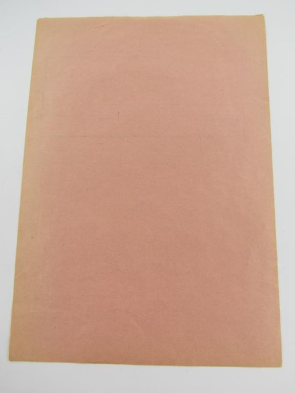 German Document 'Geheime Kommandosache'