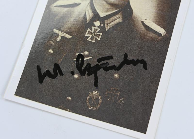 Signature of Wehrmacht Heer KC-OLS Recipient 'Willi Thulke'