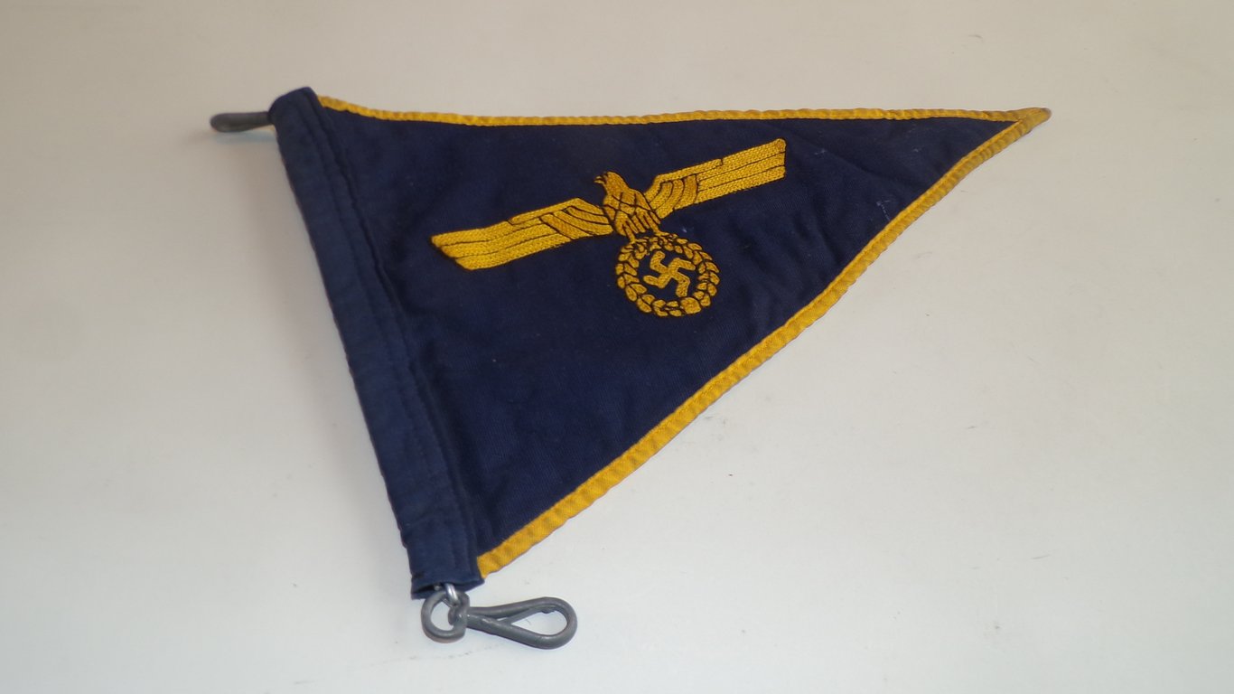 Kriegsmarine Officers car pennant