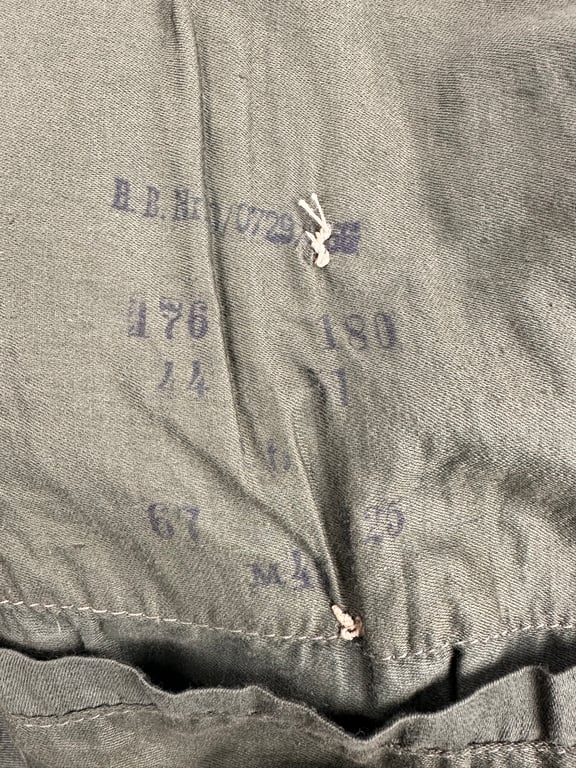 Rare M45 Overcoat in wool "infanterie"