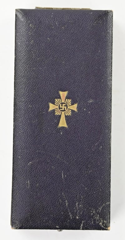 German Mother's Cross in Gold with case