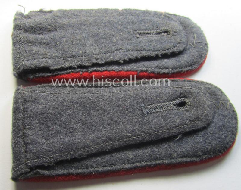 Pair of WH (Luftwaffe), EM-type shoulderstraps: 'Soldat eines Flakartillerie-Rgts. o. Abtlgs.'