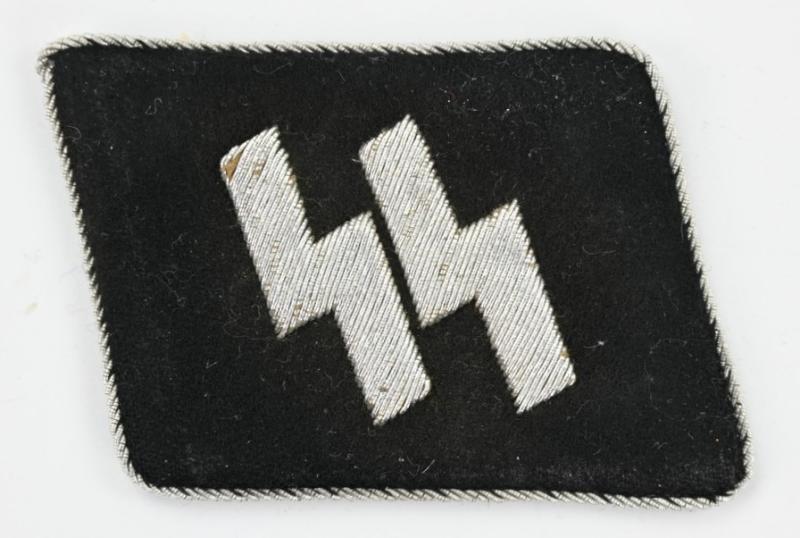 German Waffen-SS Officer Runes Collar Tab