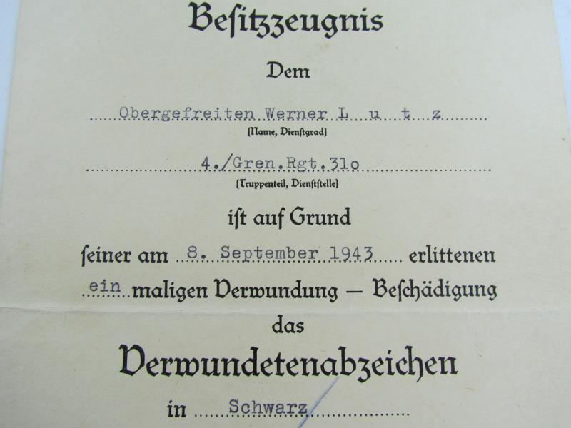 WH (Heer) Award Document Grouping from One Person