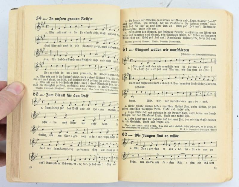German RAD Marching Songbook