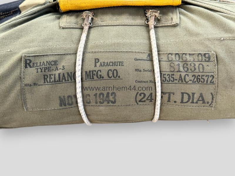 U.S. Type A-3 Chest Pack and Parachute -Nov. 1943-