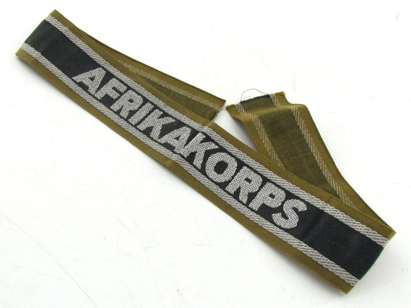 Wehrmacht (Heer) Tropical ‘Afrikakorps’ cufftitle