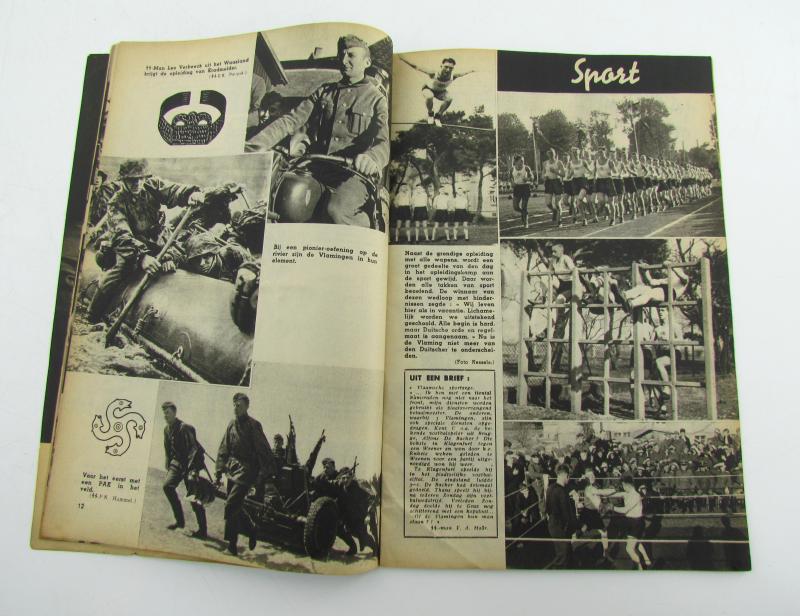 “Vlamingen op!” Waffen-SS Recruitment Brochure – Flanders, ca. 1941–1942