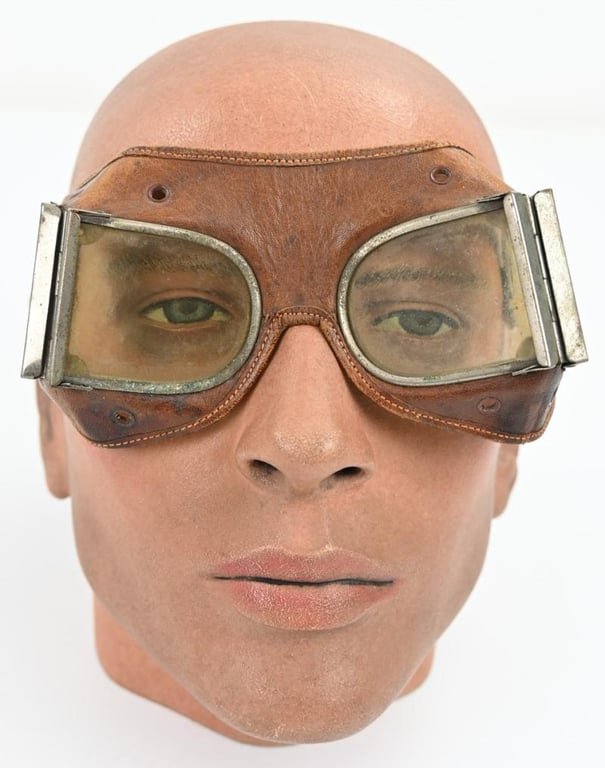 French WW1 Flying Goggles