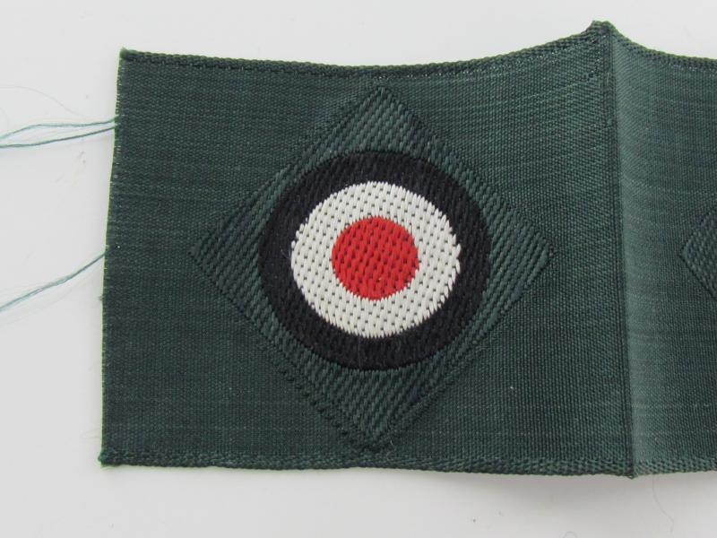 Wehrmacht M36 army (Heer) ‘BeVo’ cap cocarde (3x)