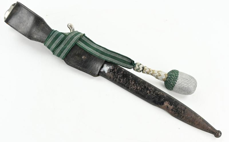 German K98 Parade Dress Bayonet with Frog and Portopee