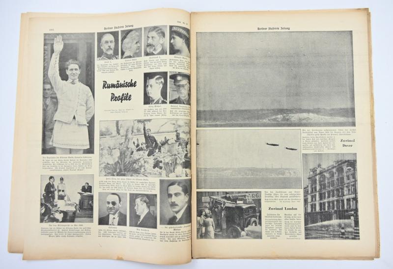 German Berliner Illustrierte Zeitung Newspaper 1940