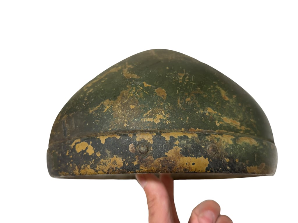 German WWII Camouflaged Headlight