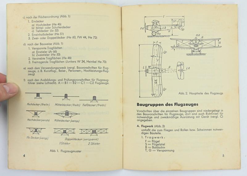 German Third Reich Era Book 'Airplane Technoligy'