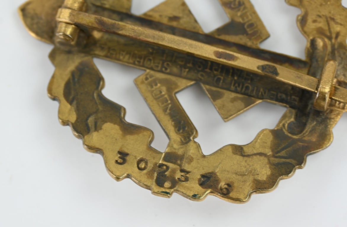 German SA Sports Badge in Bronze