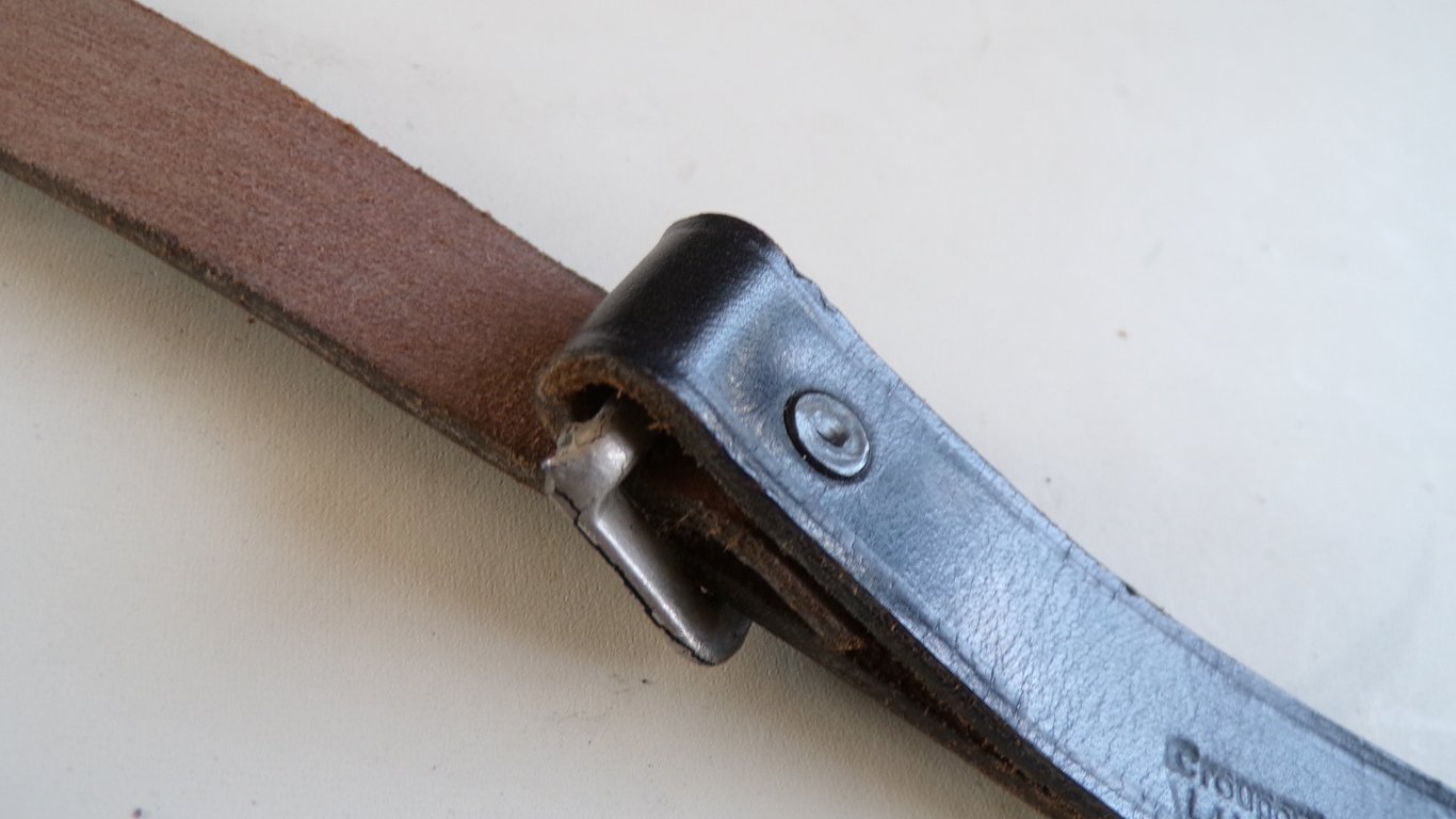 HJ Leather Cross Strap Set