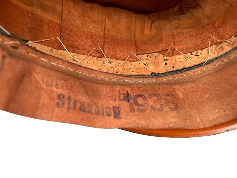 Wehrmacht Infantry EM/NCO Visor Cap , Unit marked