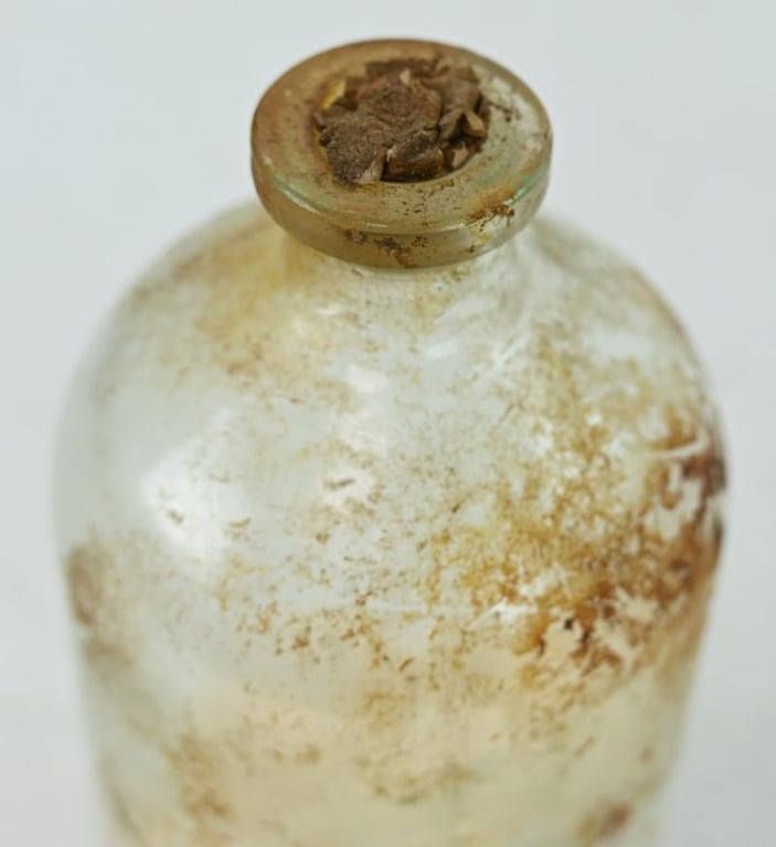 US WW2 Medical Bottle with Insert