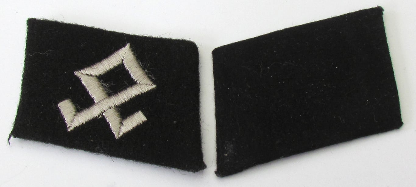 Waffen-SS Prinz Eugen EM/NCO Collar Tab Set