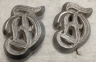 Waffen-SS NCO DF (Der Führer)shoulder strap ciphers