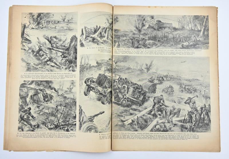 German Berliner Illustrierte Zeitung Newspaper 1940