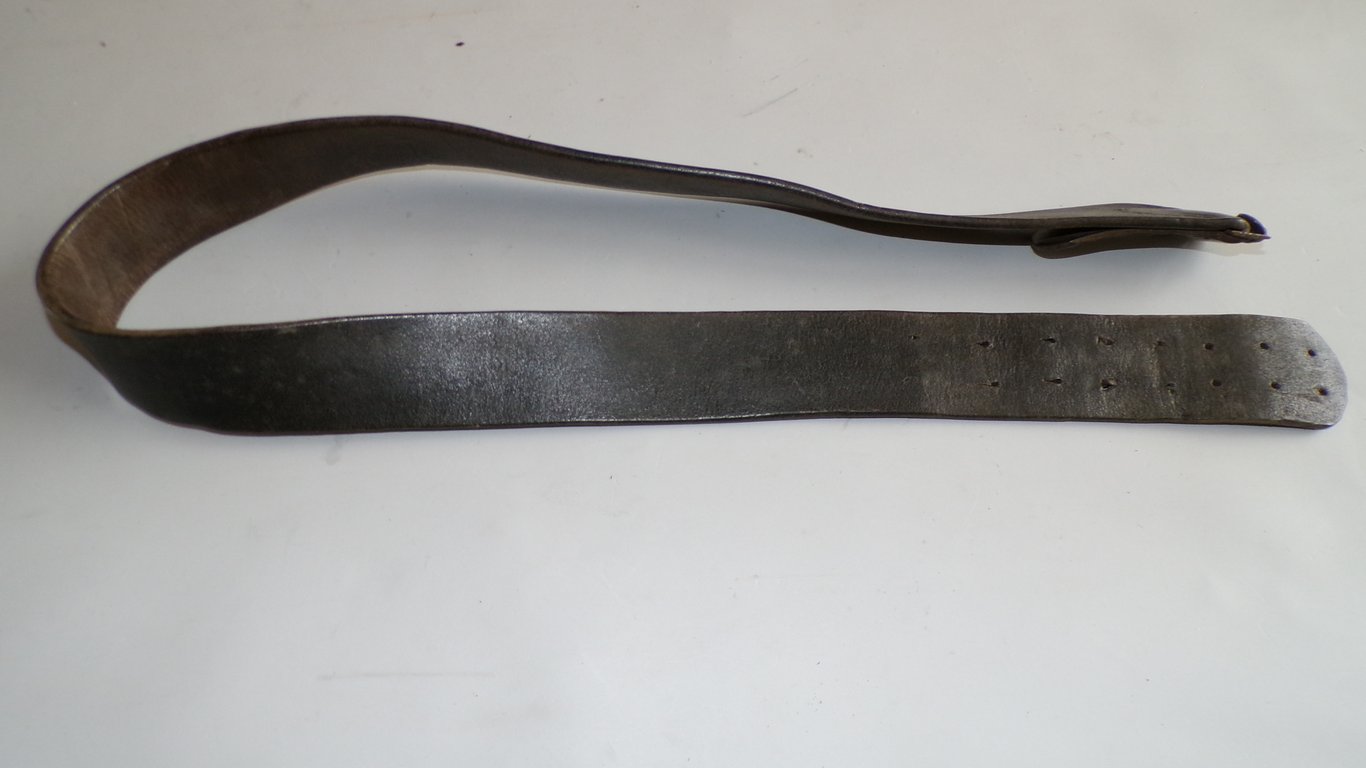 M40 Combat Leather Belt - 100cm