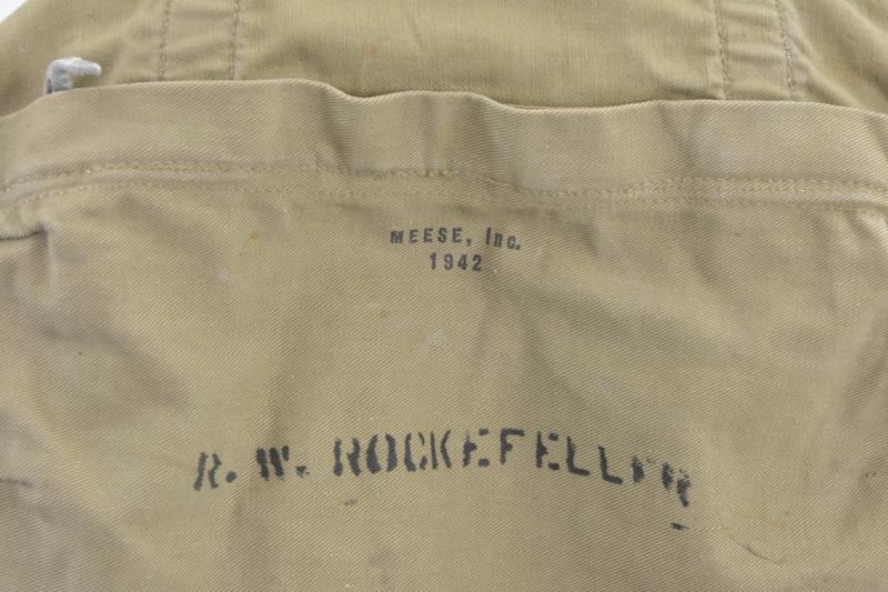 US WW2 Bergan Rucksack Named
