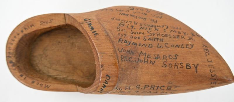 Czech WW2 Named Wooden Shoes 10th Infantry Regiment 5th ID