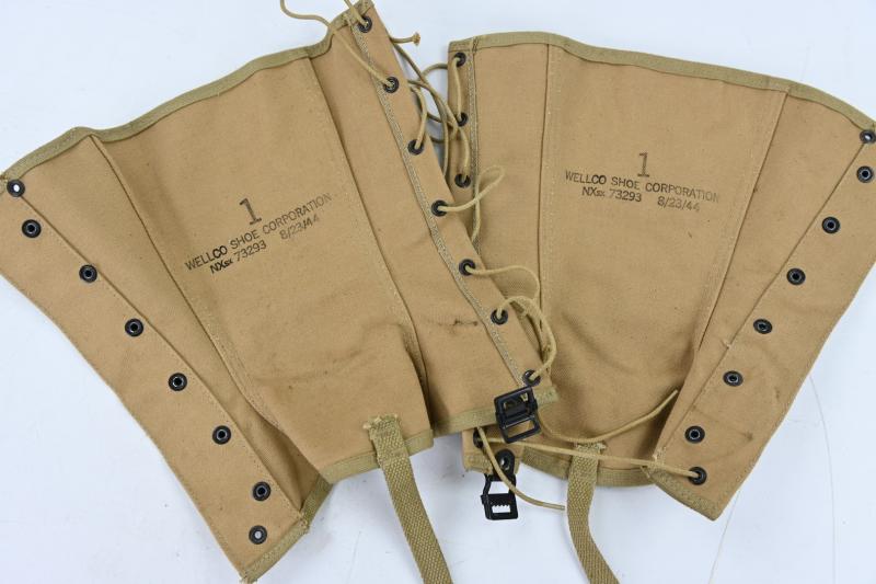 US WW2 Gaitors Size 1