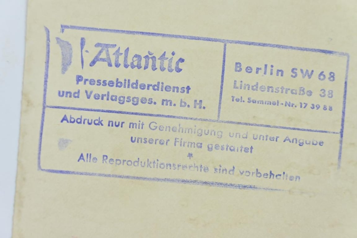 German Press Photo Seyss-Inquart/Dr. Frank