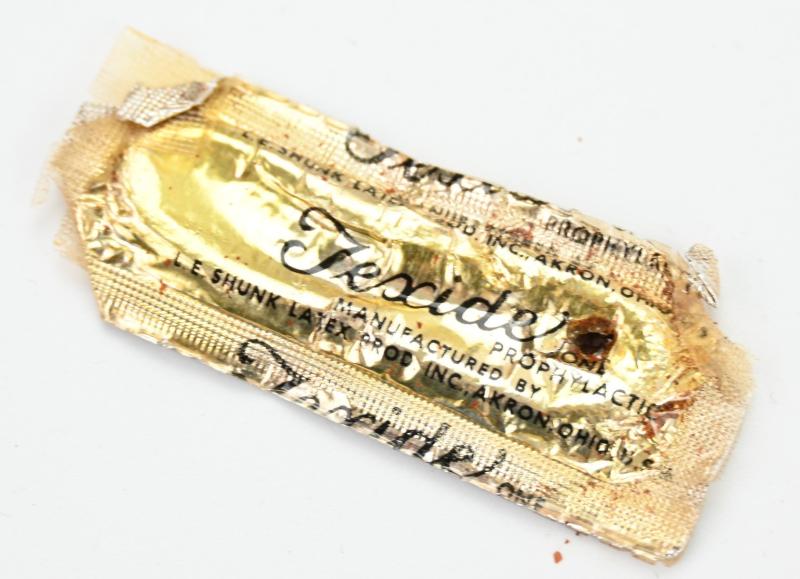 US WW2 Prophylactic Condom Texide