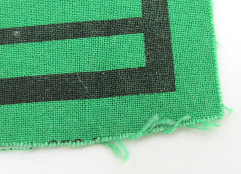 Printed Wehrmacht ( Heer ) camouflage rank patch