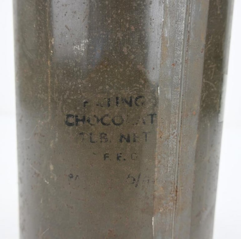 British WW2 Eating Chocolade Tin can