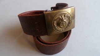 S.A belt and buckle