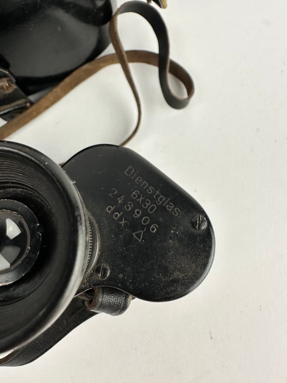 Original German 6x30 ddx Binoculars with Bakelite Case