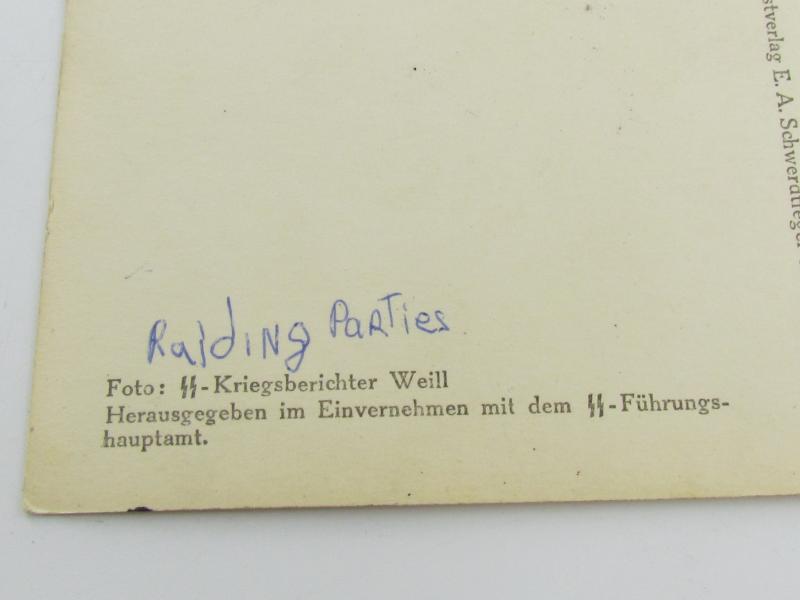 Postcard : Unsere Waffen-SS