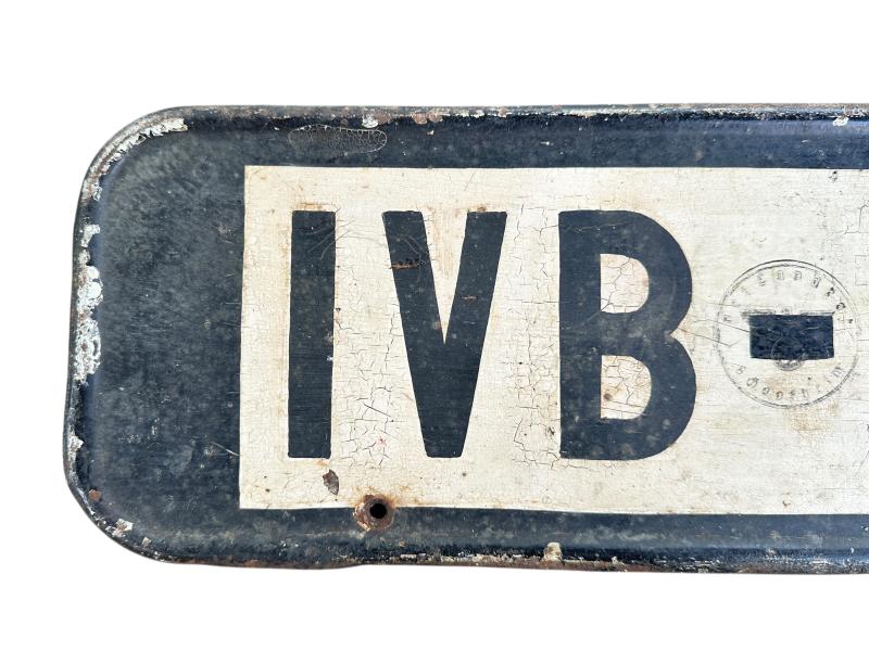 Wehrmacht License Plate