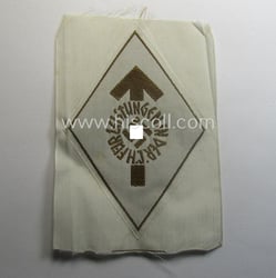 HJ- (ie. 'Hitlerjugend') 'Leistungsabzeichen in Bronze in Stoff'...