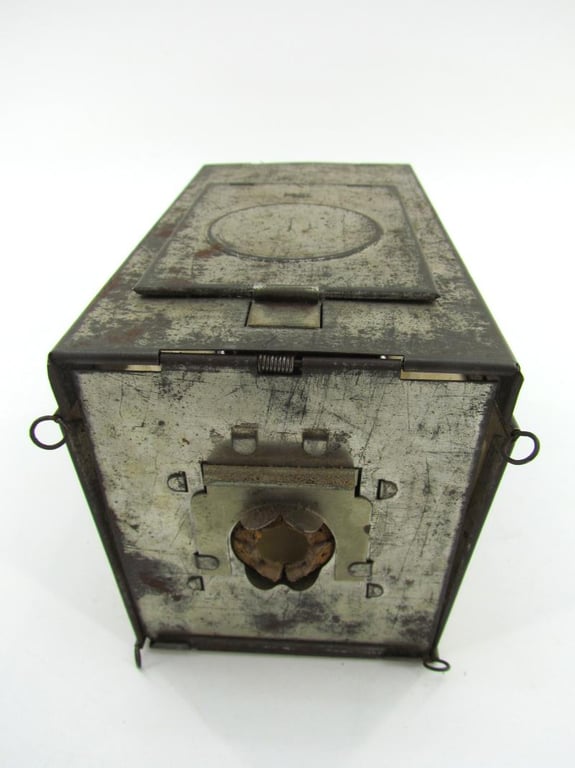 German WWI Folding Lantern in Pouch