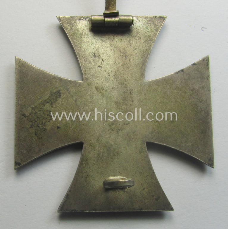 'Eisernes Kreuz 1. Klasse' (ie. Iron Cross 1st Class) being a non-maker-marked example as was (I deem) produced by the company: 'B.H. Mayer's Kunstprägeanstalt'