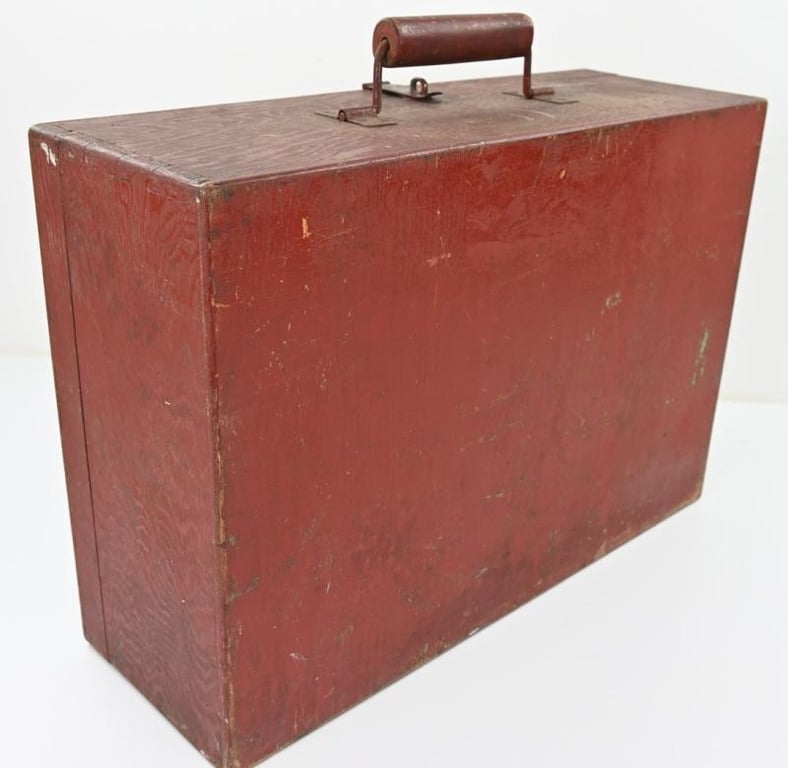 German WW2 POW Suitcase 'Karl Schröter'