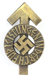 German Hitler Youth Proficiency Badge in Bronze
